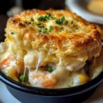 Cheddar Bay Biscuit Seafood Pot Pie: An Incredible Comforting Delight