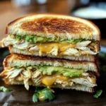 Chicken Avocado Melt Sandwich