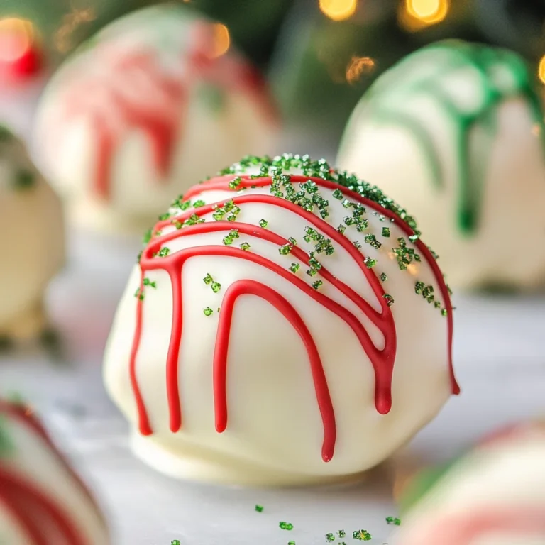 Christmas Tree Cake Truffles