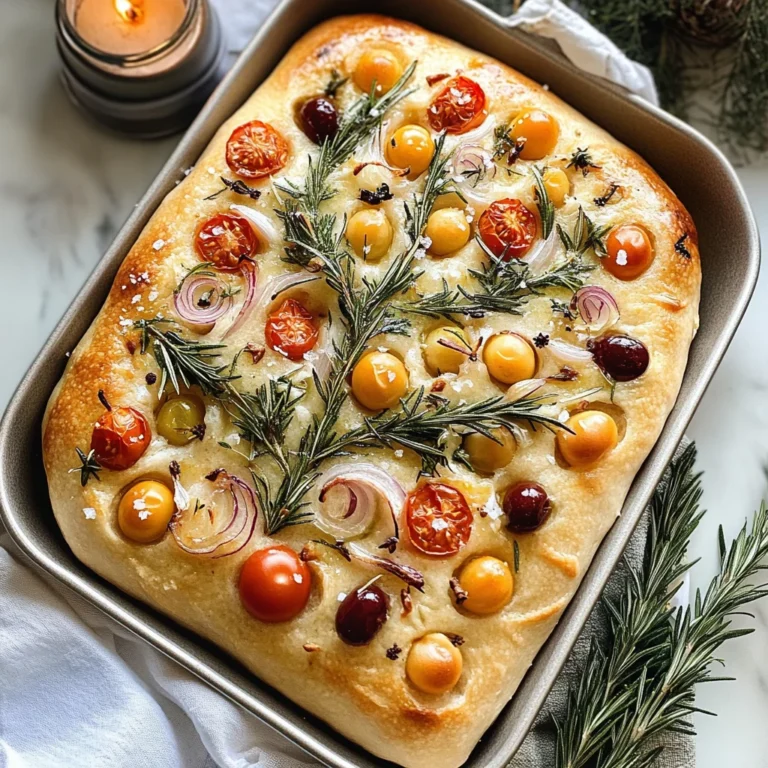 Christmas Tree Focaccia