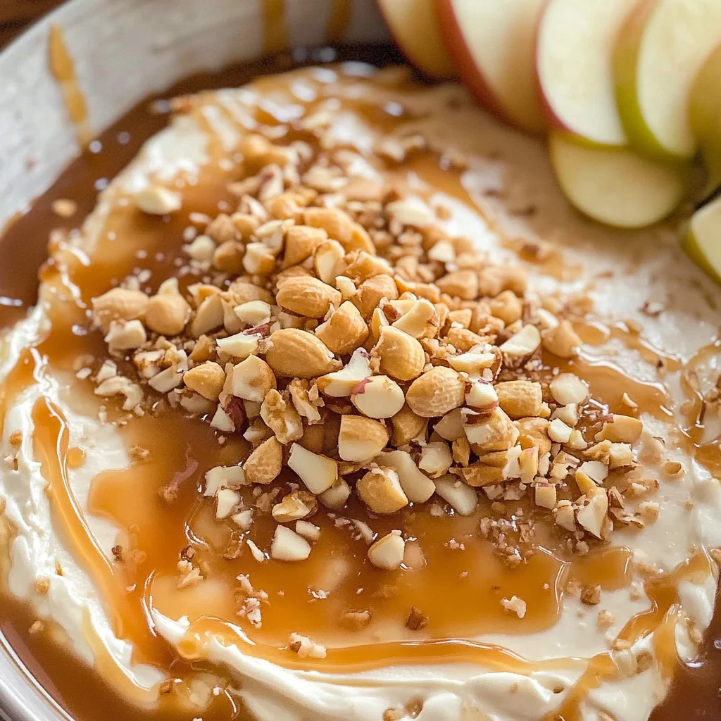 Cream Cheese Caramel Apple Dip