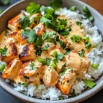Creamy Coconut Chicken with Rice