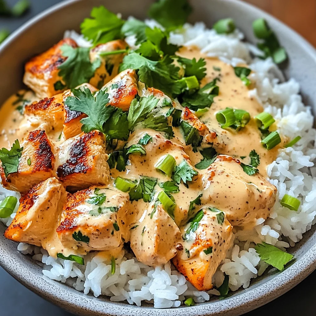 Creamy Coconut Chicken with Rice