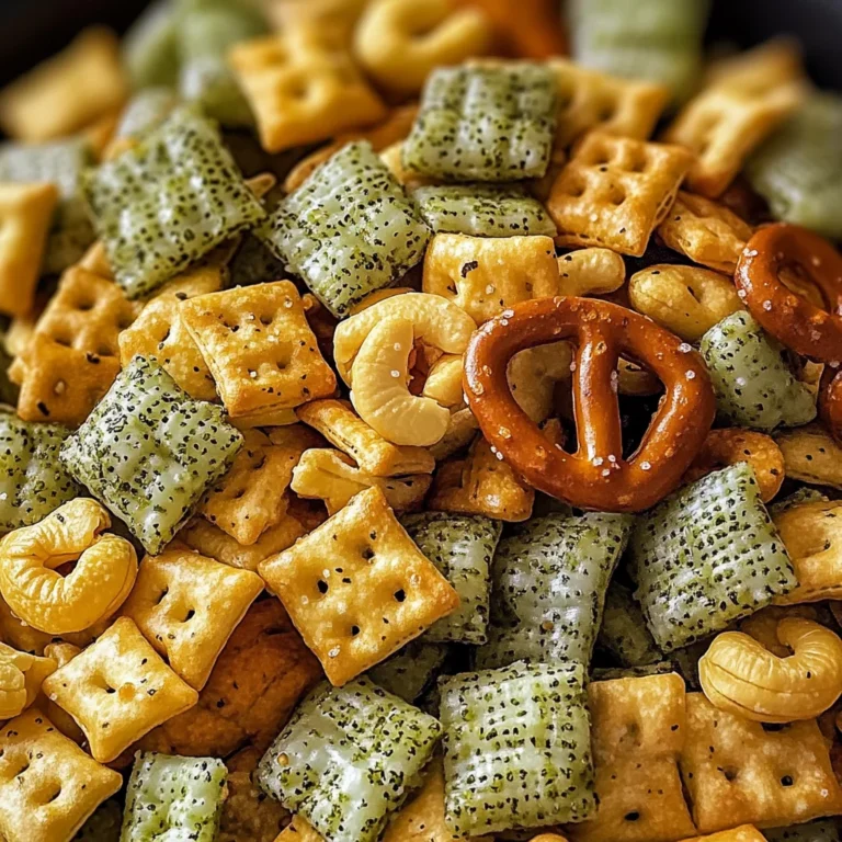 Dill Pickle Chex Mix: A Tangy Snack Sensation