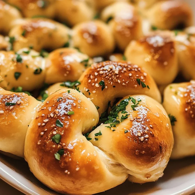 Easy and Delicious Garlic Knots Recipe