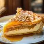 Golden Greek Honey Pie (Melopita)