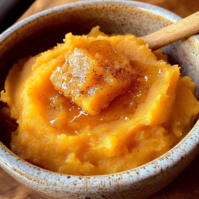 Honey Butter Mashed Sweet Potatoes