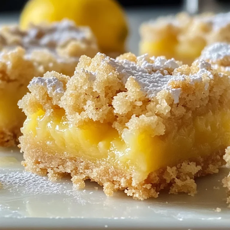 Lemon Crumb Bars
