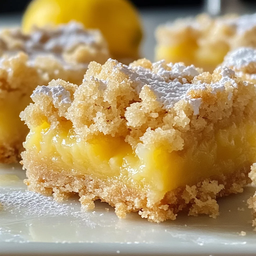 Lemon Crumb Bars