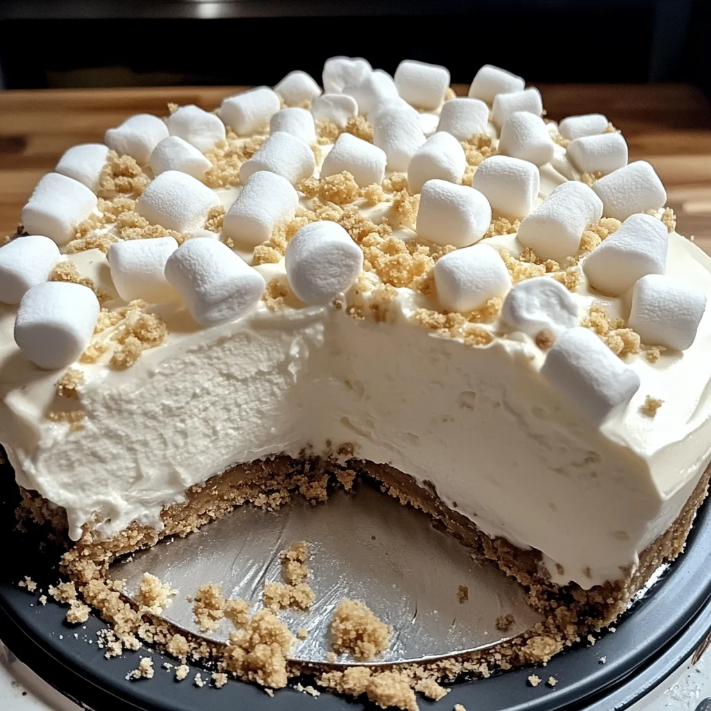 Marshmallow Whip Cheesecake