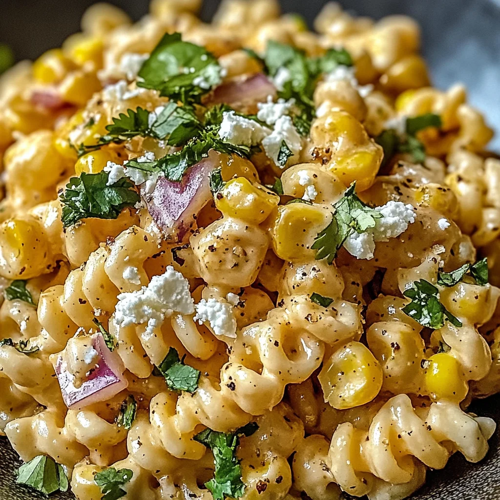 Mexican Street Corn Pasta Salad is a must-try dish!