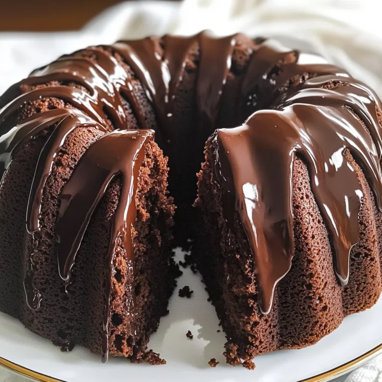 Nanny’s Chocolate Fudge Brownie Cake
