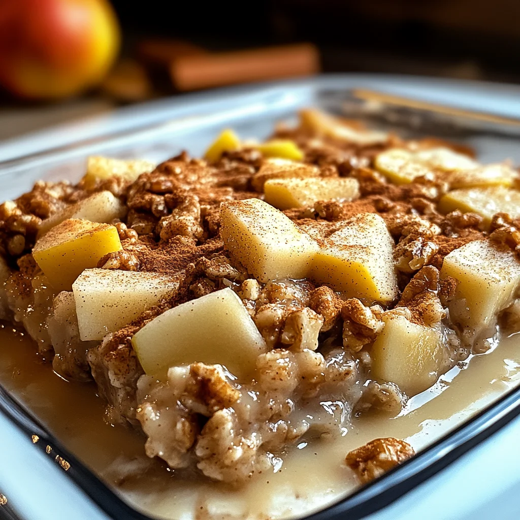 Oatmeal Apple Breakfast Bake
