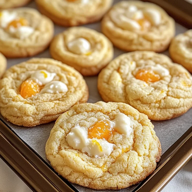 Orange Creamsicle Cookies