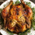 Oven Roasted Whole Chicken