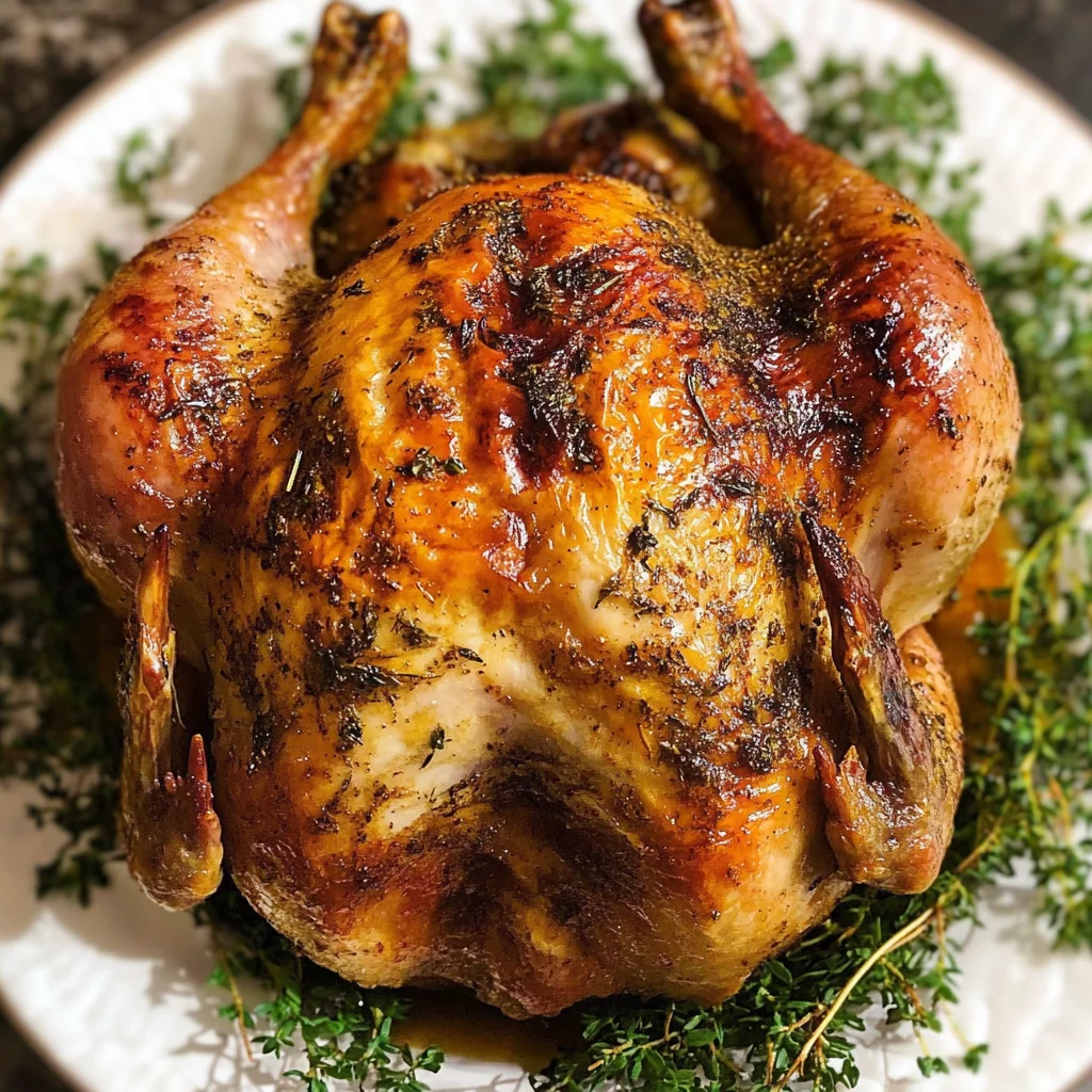 Oven Roasted Whole Chicken