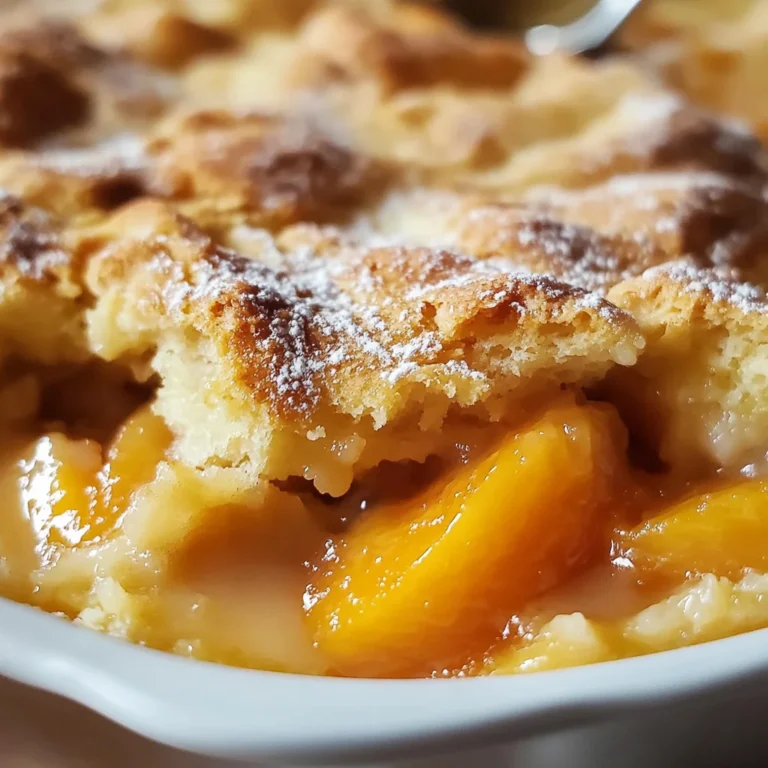 Peach Cobbler