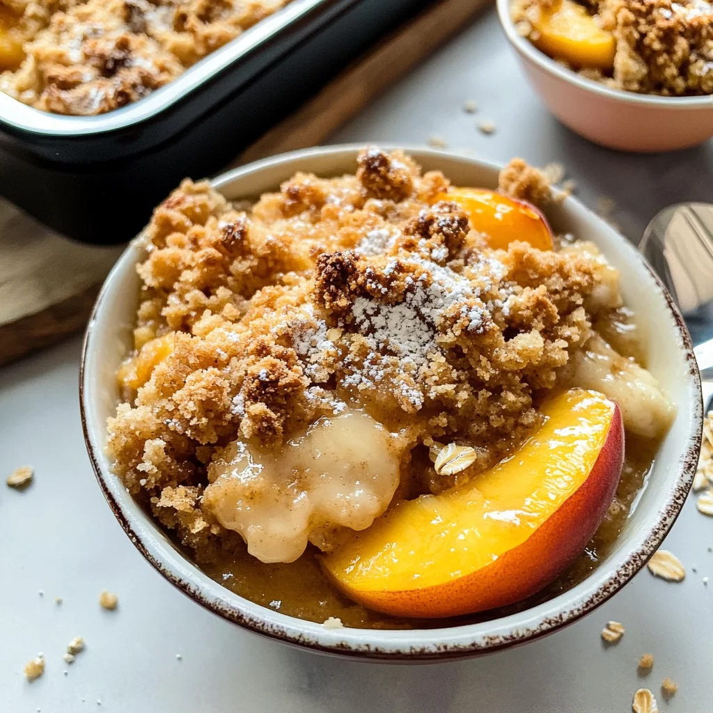 Peach Crisp