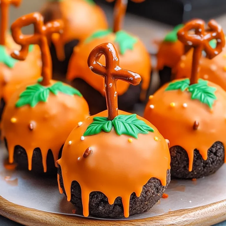 Pumpkin Oreo Balls