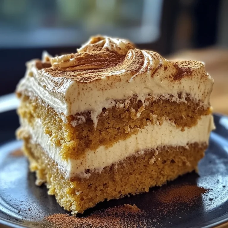 Pumpkin Spice Gooey Cake with Cream Cheese Frosting