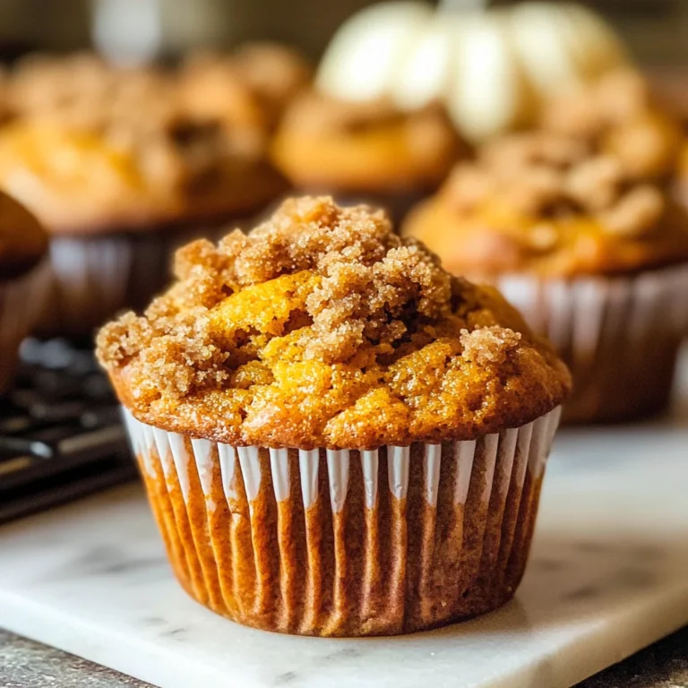 Pumpkin Streusel Muffins