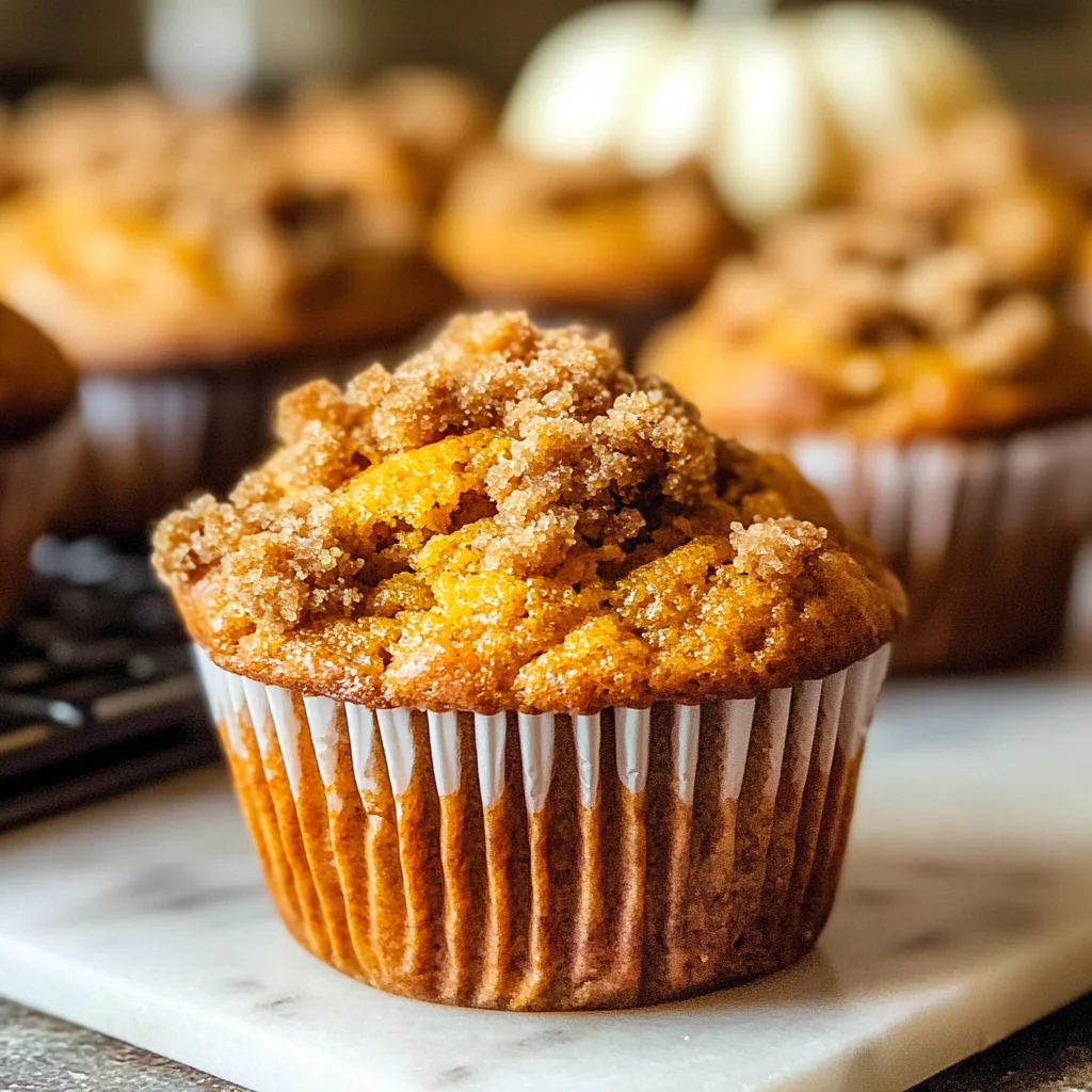 Pumpkin Streusel Muffins