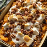 Southern Maple Sweet Potato Casserole