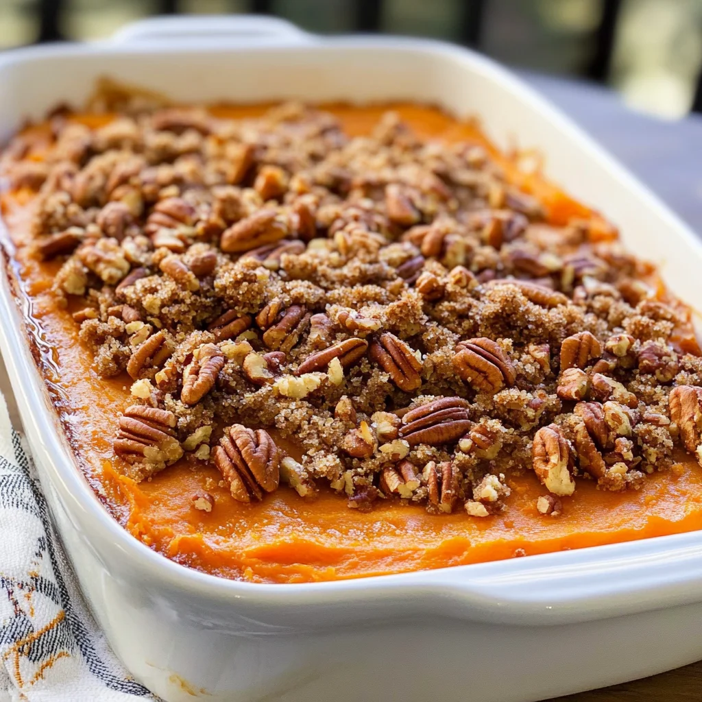 The Best Sweet Potato Casserole
