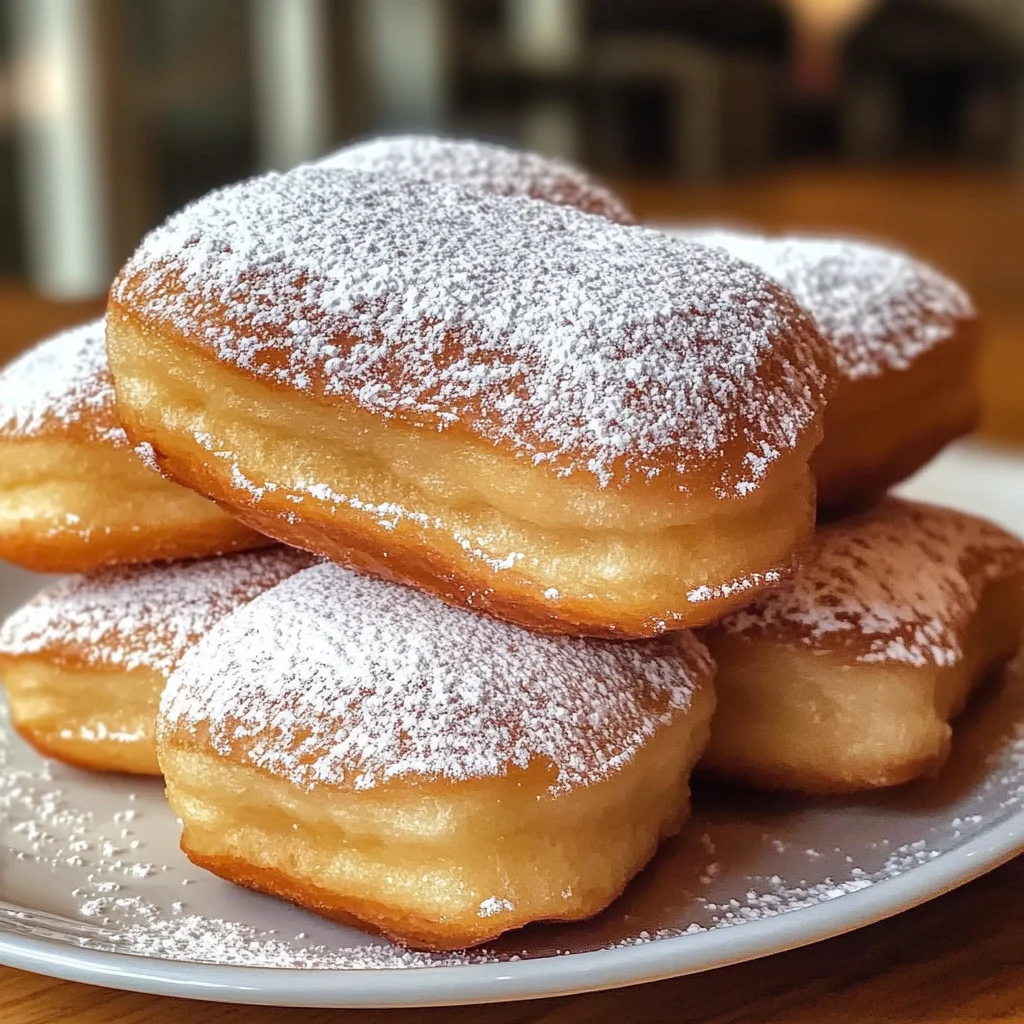 Vanilla French Beignets