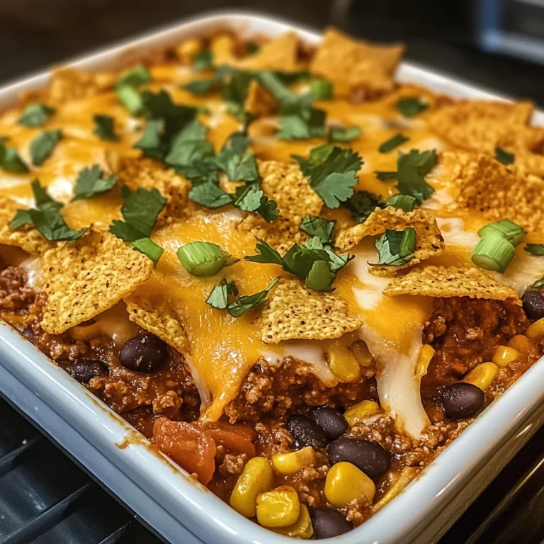 White Trash Casserole with Doritos: The Best Quick Fix Dinner