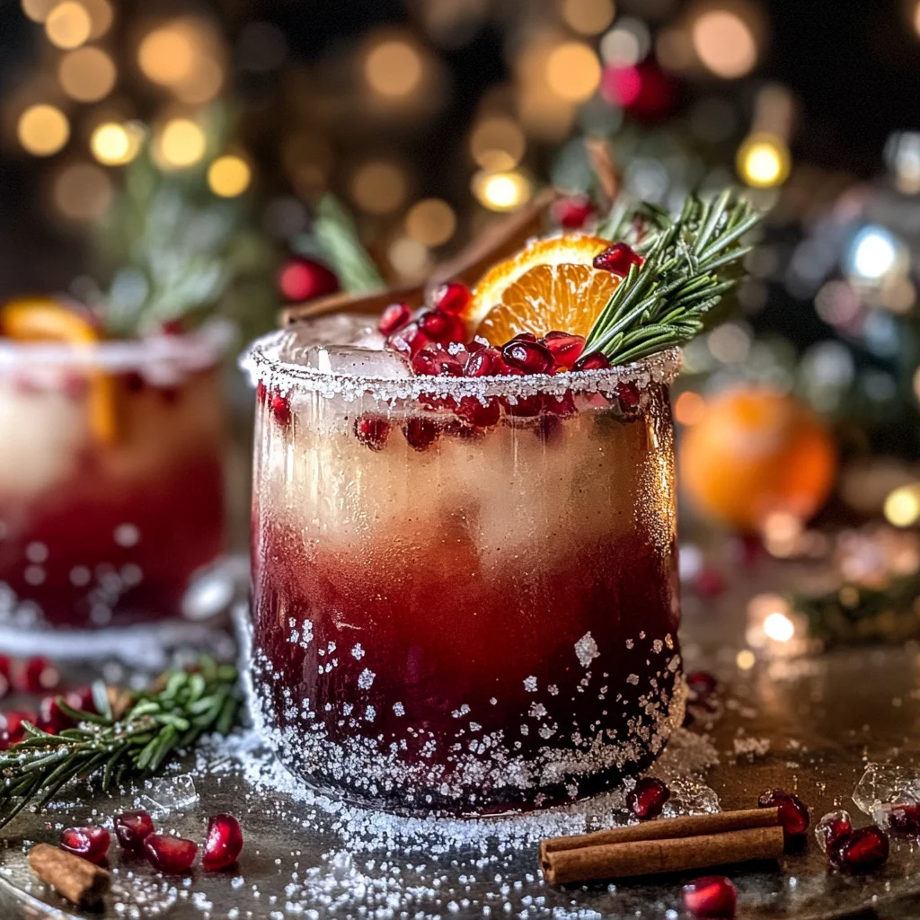 Whoville’s Spiced Up Christmas Margarita (with mocktail)